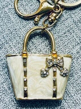 New Purse Keychain/Charm in 3 colors